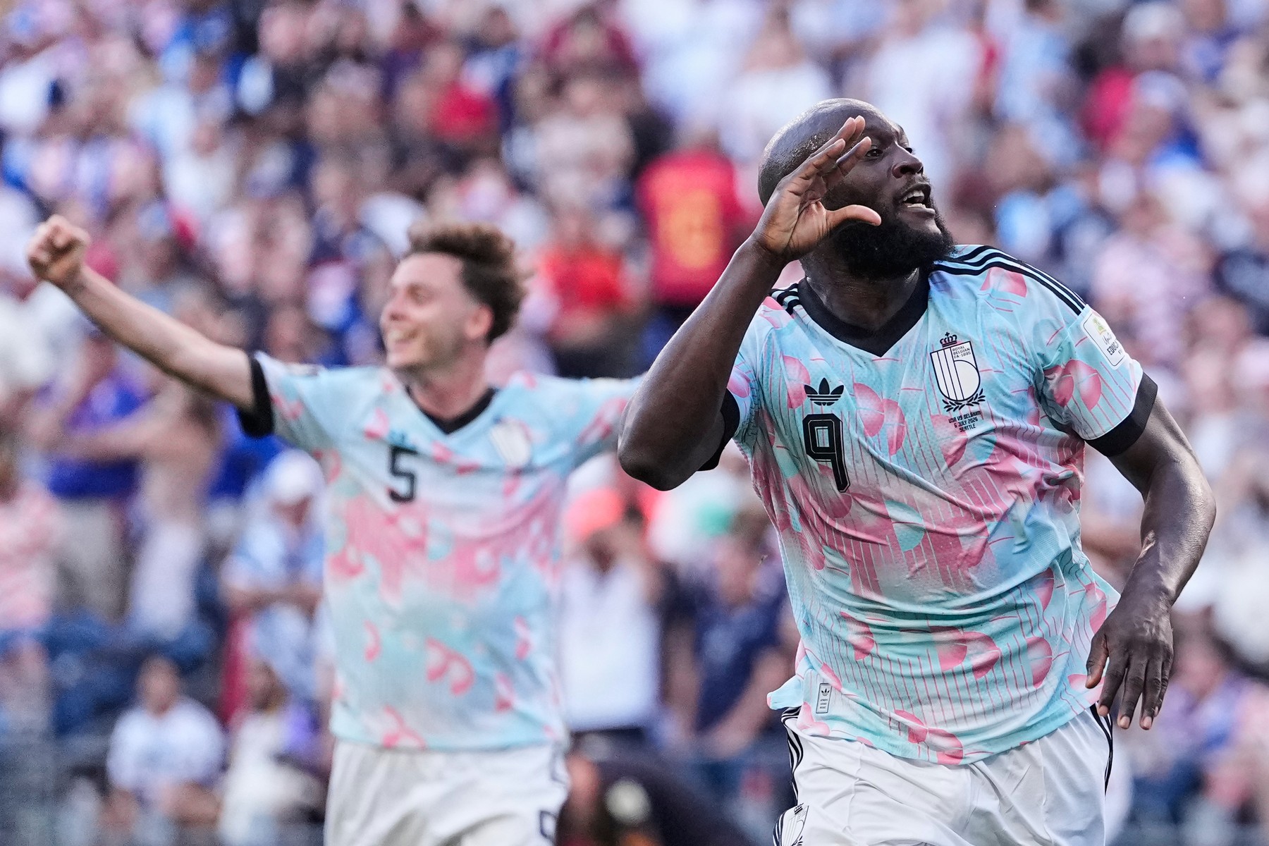 Belgium US WCup Soccer