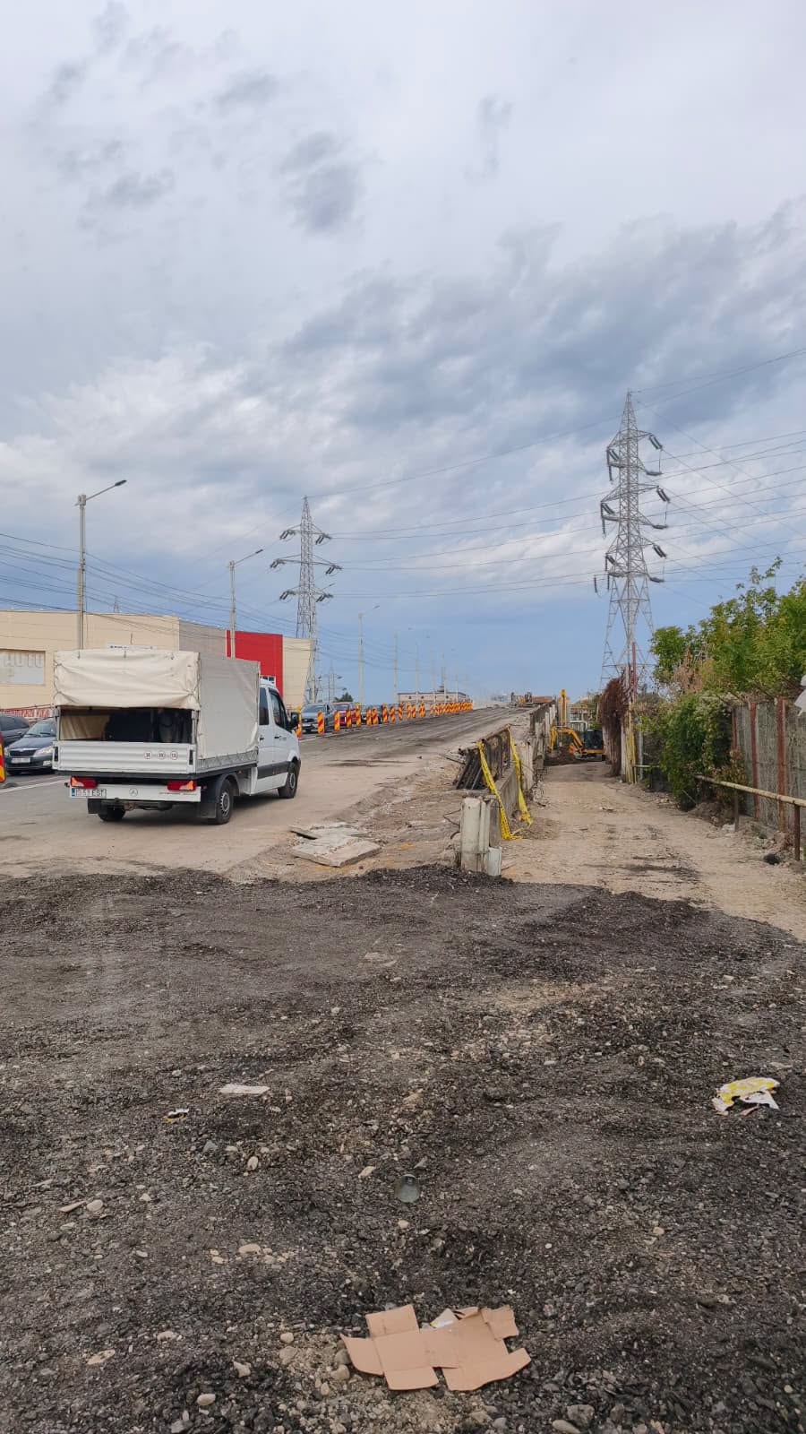 Șantierul de la Pasajul Socola din Iași, în septembrie 2026