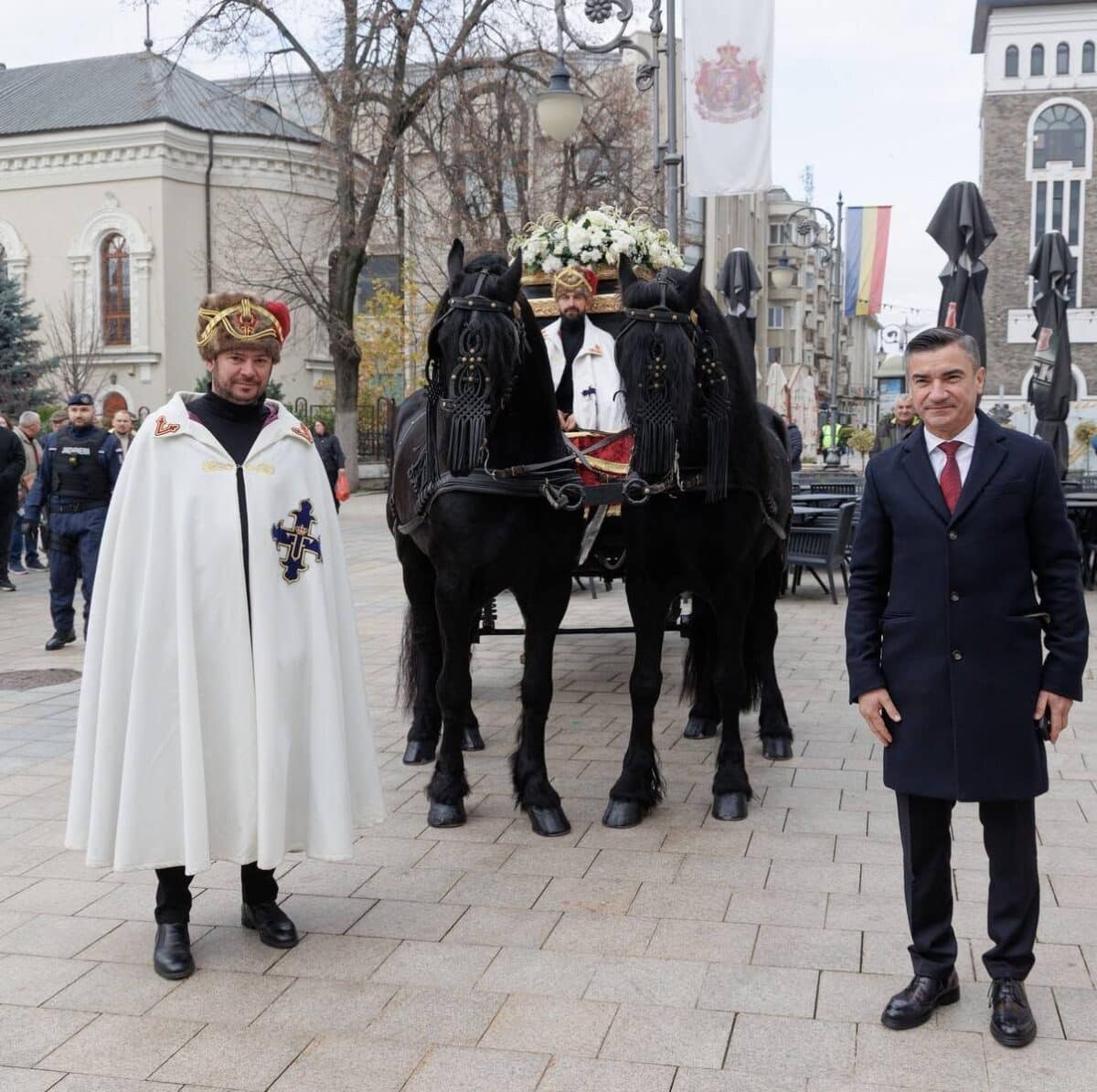 Când au fost aduse osemintele domnitorului Ghica la Iași în noiembrie anul trecut.