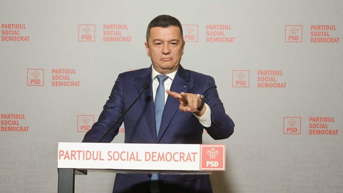 Vasile Dîncu, vicepreședinte PSD, în ședința Biroului Permanent Național