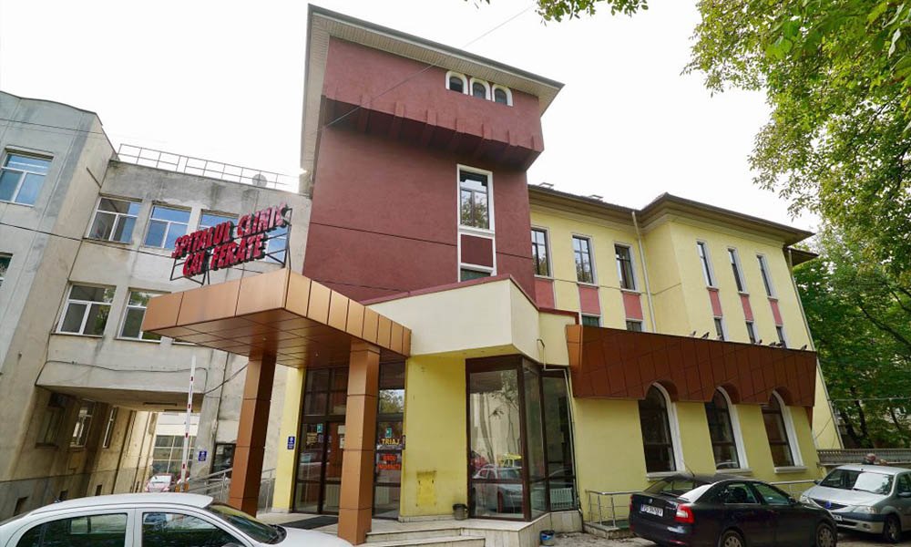 Clădirea Spitalului Clinic Căi Ferate din Iași